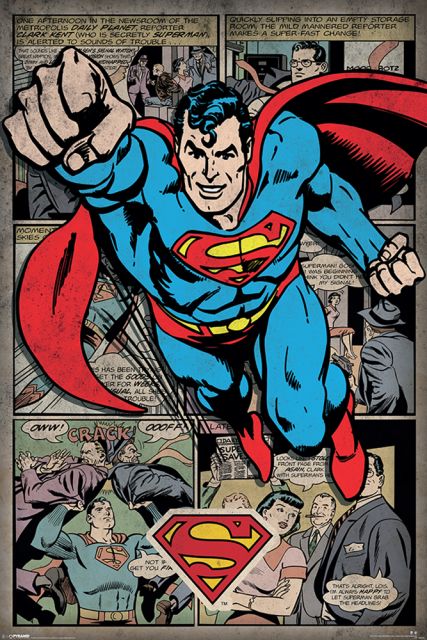 Latający Superman Komiks Marvel