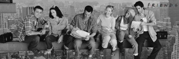 Przyjaciele (Lunch On A Skyscraper) - plakat 158x53 cm