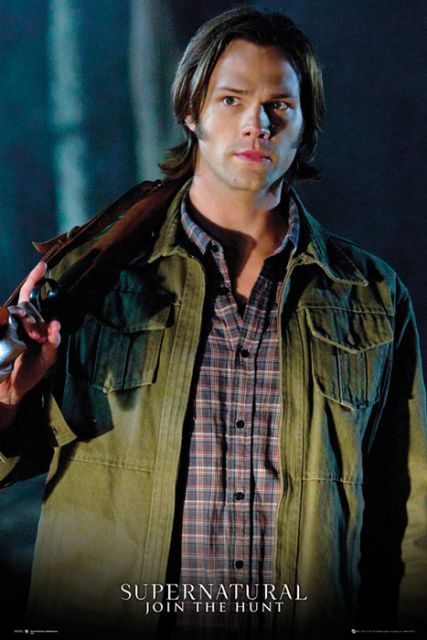 Plakat Supernatural Nie z Tego Świata z Sam'em Winchester'em