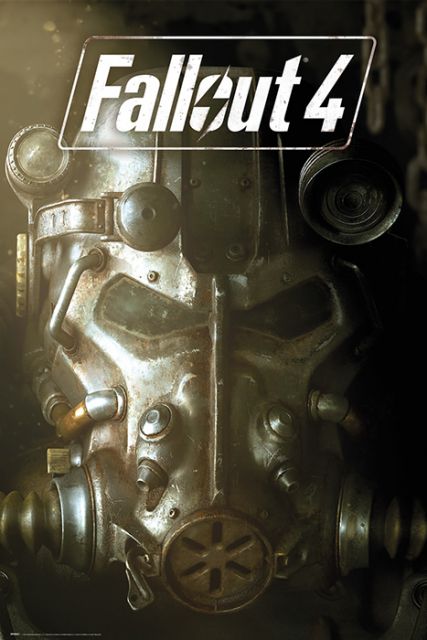 plakat z gry Fallout 4 Mask