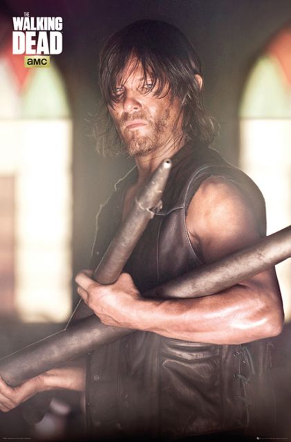 The Walking Dead Daryl Faith Portrait - plakat