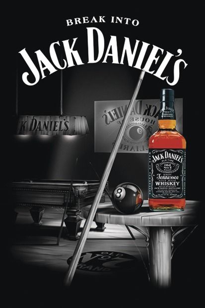 Jack Daniel's (Pool Billiard) - plakat