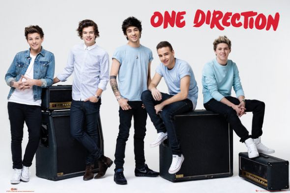 Poster z zespołem One Direction