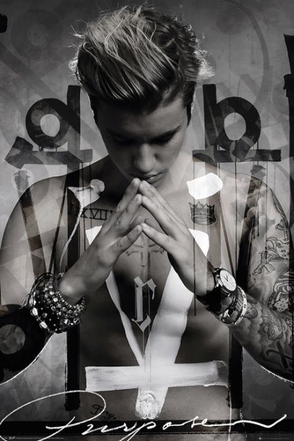 Justin Bieber (Purpose) - plakat