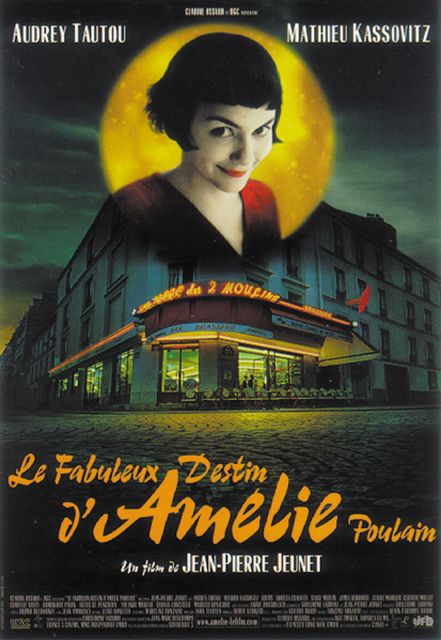 plakat kinowy do filmu Amelia z Audrey TauTou