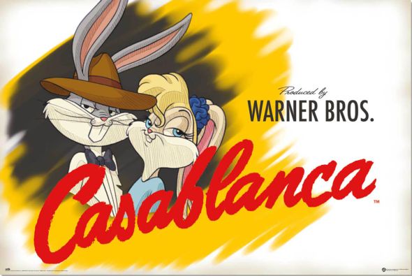 Warner Bros Casablanca - plakat