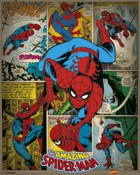 Marvel Comics - Spider-man Retro - plakat