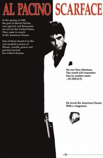 Scarface (Movie) Al Pacino - plakat