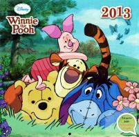 Kubuś Puchatek - Winnie the Pooh - kalendarz 2013