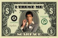 Scarface (dollar) - plakat 91,5x61 cm