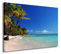 Tropikalna plaża - Obraz na płótnie