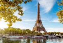 Tour Eiffel Paris France - fototapeta