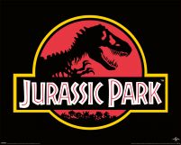 Jurassic Park Classic Logo - plakat filmowy 50x40 cm