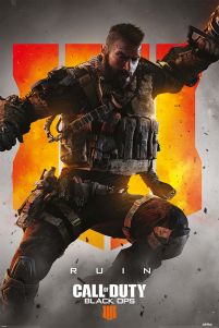 Plakat z bohaterem Call of Duty: Black Ops 4