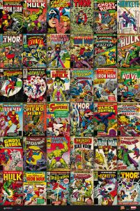 Marvel Comics Classic Covers - plakat
