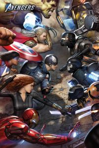 Avengers Gamerverse Face Off - plakat