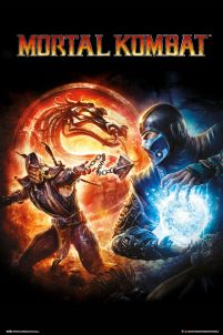 Mortal Kombat 9 Videogame - plakat