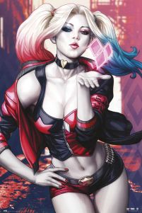 Harley Quinn Kiss - plakat