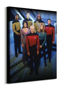 Star Trek The Next Generation Enterprise Officers - obraz na płótnie