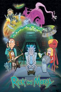 Rick And Morty Toilet Adventure - plakat