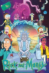 Rick and Morty 4 - plakat