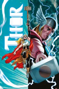 Thor vs Mighty Thor - plakat