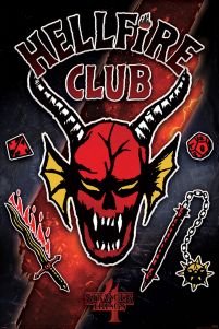 Stranger Things 4 Hellfire Club - plakat