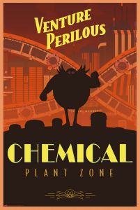 Sonic Chemical Plant Zone - plakat