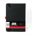 Gruby notes ze skórzaną okładką z filmu Star Wars