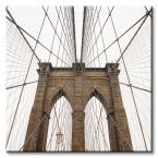 filar Brooklyn Bridge na płótnie