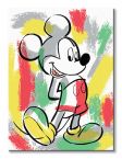 Canvas z kolorową malowaną Myszką Miki