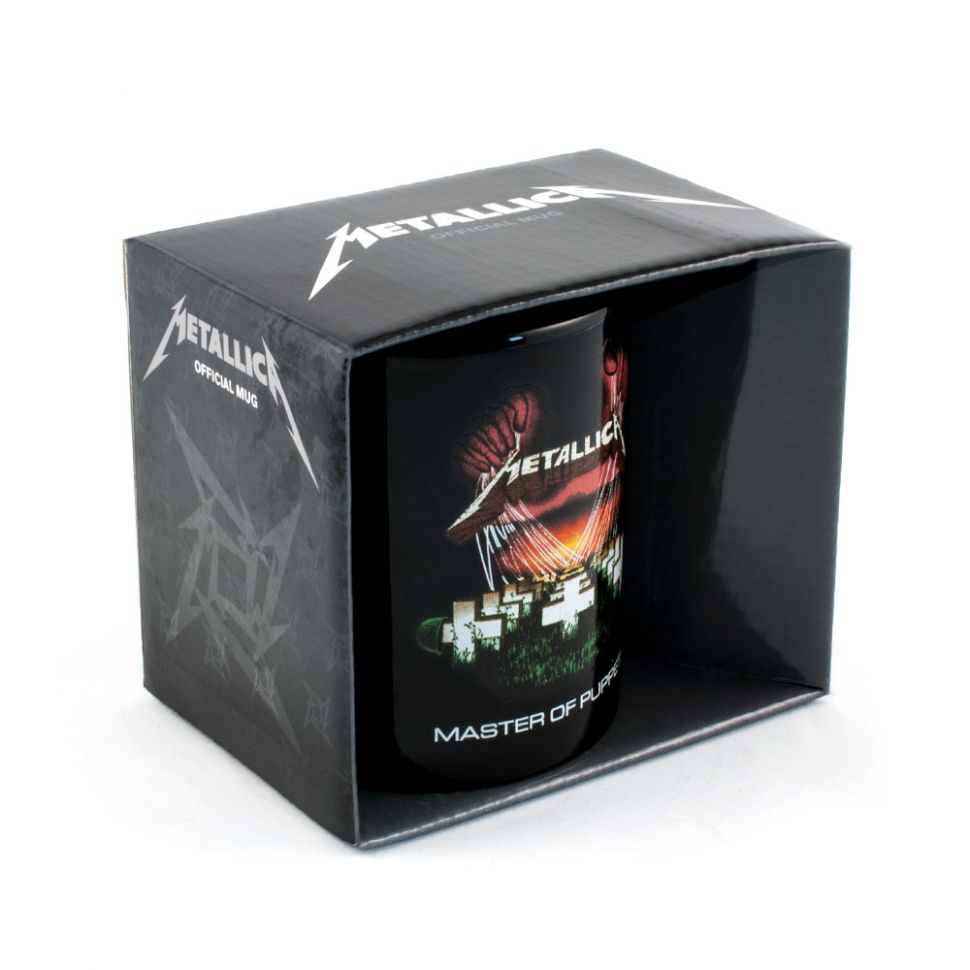 Kubek z uchem Metallica (Master Of Puppets) w oryginalnym opakowaniu