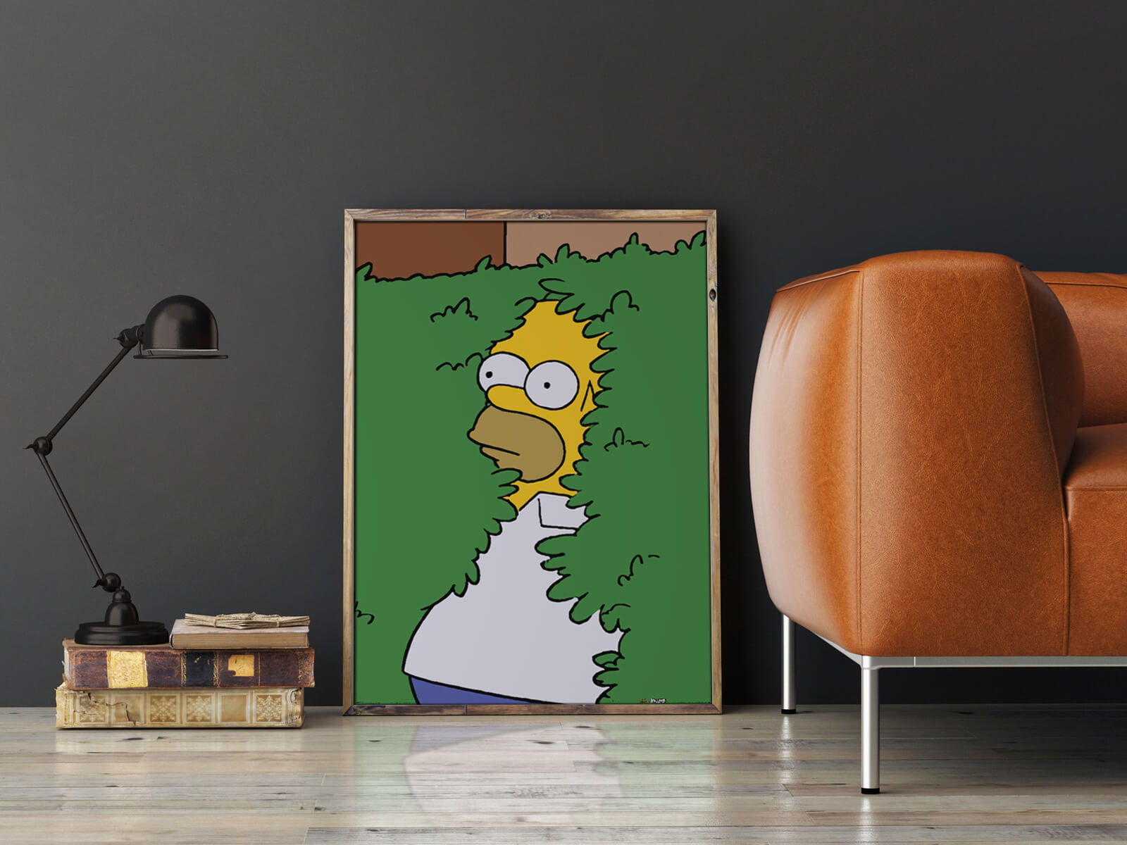 Plakat z Homerem z The Simpsons 