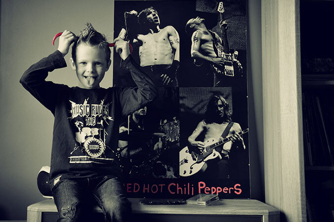 Plakat zespołu Red Hot Chilli Peppers