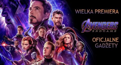 Premiera Endgame, gadżety i plakaty z Avengers