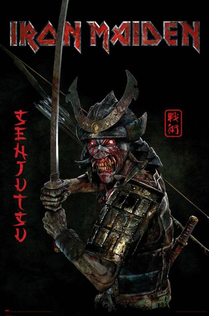 Iron Maiden Senjutsu - plakat