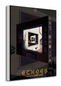 Obraz na płótnie 30x40 przedstawia okładkę albumu zespołu Pink Floyd