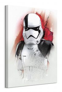Star Wars: The Last Jedi (Executioner Trooper Brushstroke) - obraz na płótnie