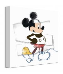 Mickey Mouse Torn - obraz na płótnie 40x40 cm