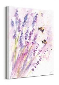 Bees & Lavender - obraz na płótnie