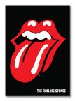 Duży obraz 85x120 ukazuje logo Rolling Stones