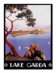Canvas Lake Garda o wymiarach 30x40 cm